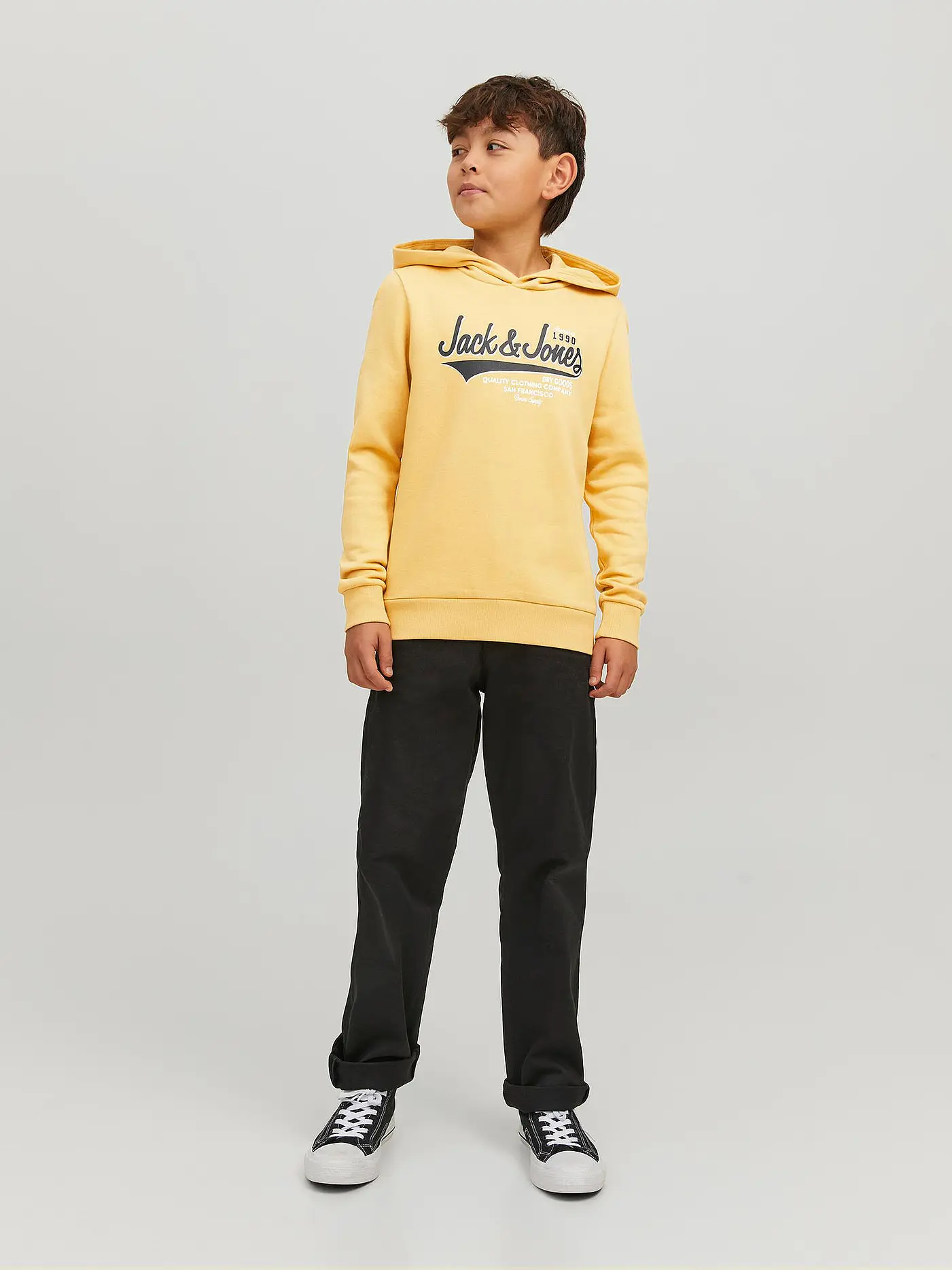 JACK & JONES | Jungen Sweater JJELOGO | gelb